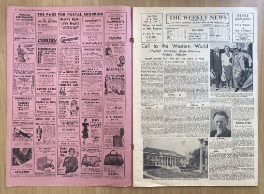 OLD NEWSPAPER: The Weekly News - No. 4294, 13 March 1946