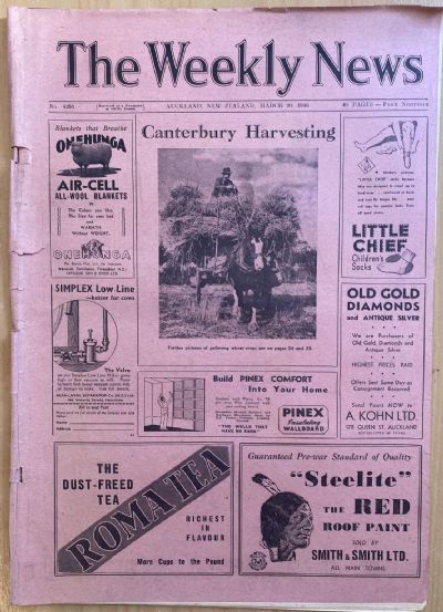 OLD NEWSPAPER: The Weekly News - No. 4295, 20 March 1946