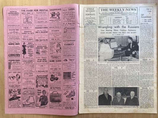 OLD NEWSPAPER: The Weekly News - No. 4296, 27 March 1946