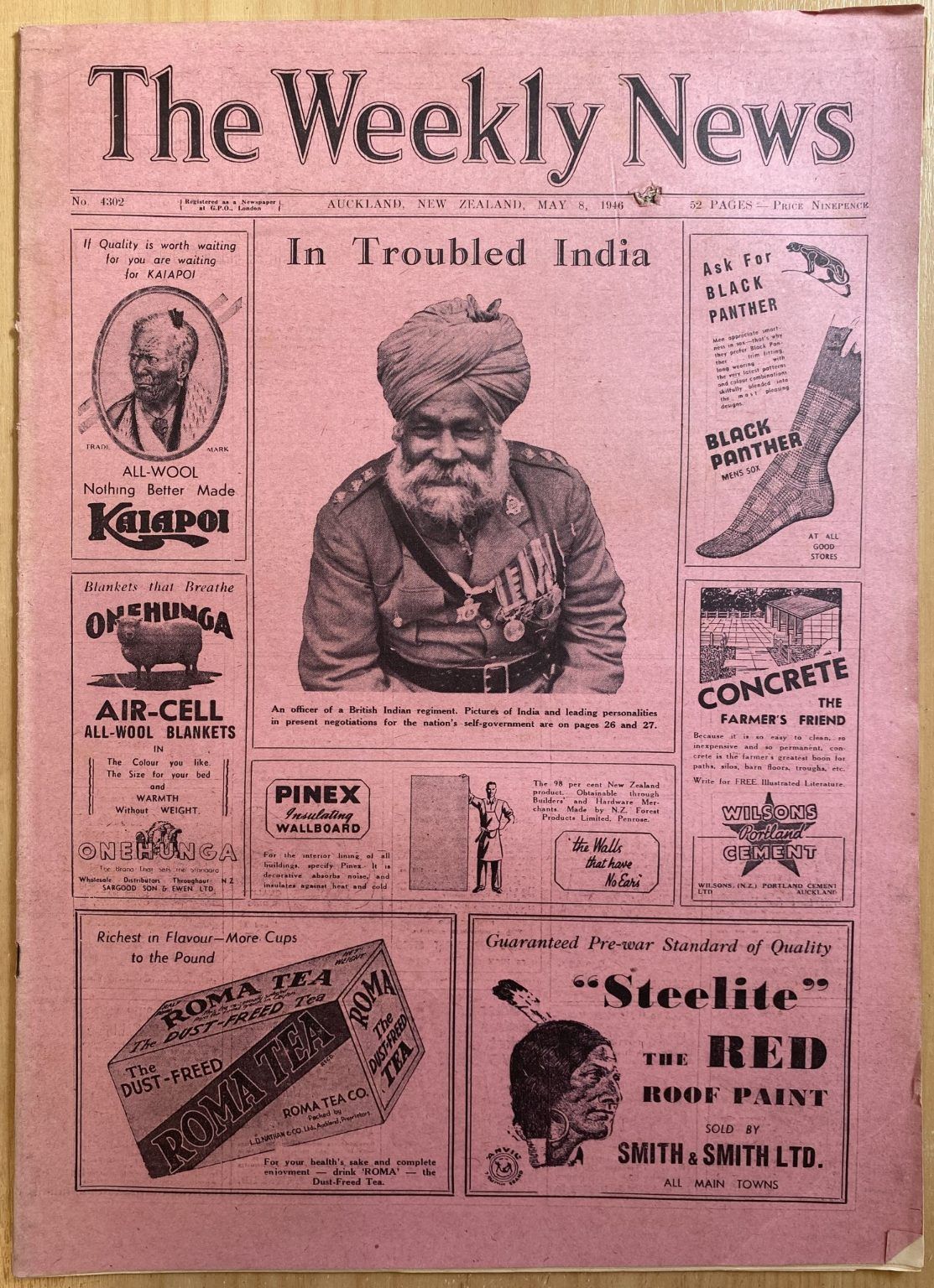 OLD NEWSPAPER: The Weekly News - No. 4302, 8 May 1946