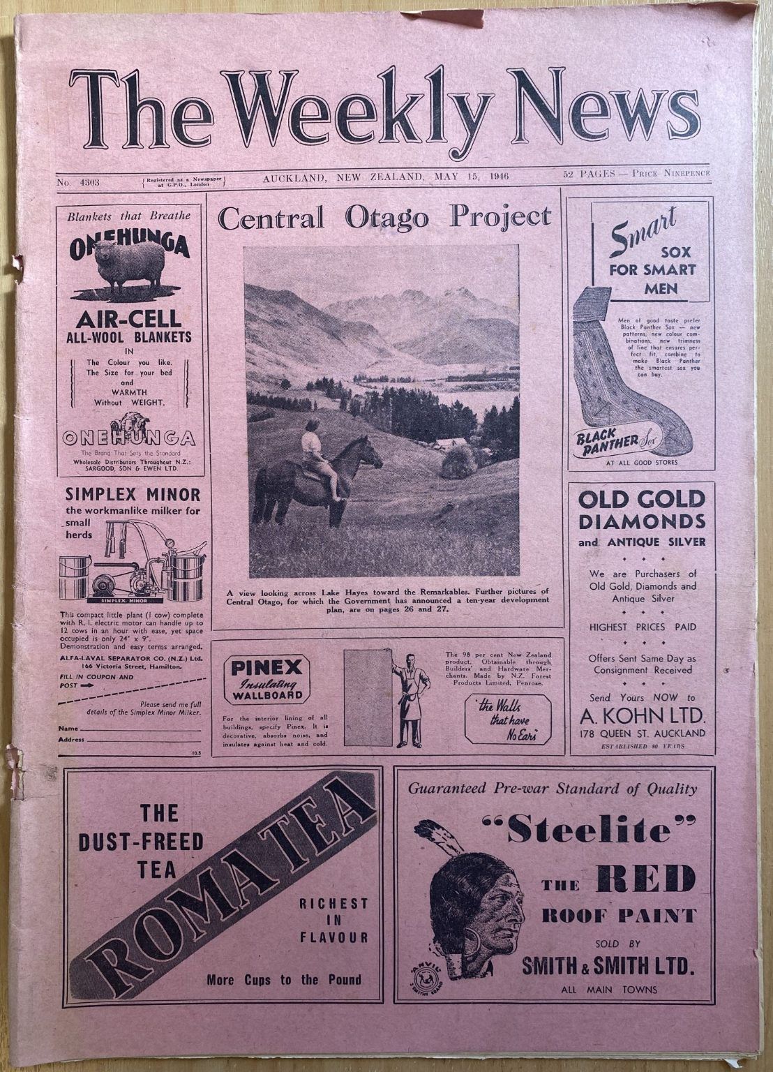 OLD NEWSPAPER: The Weekly News - No. 4303, 15 May 1946