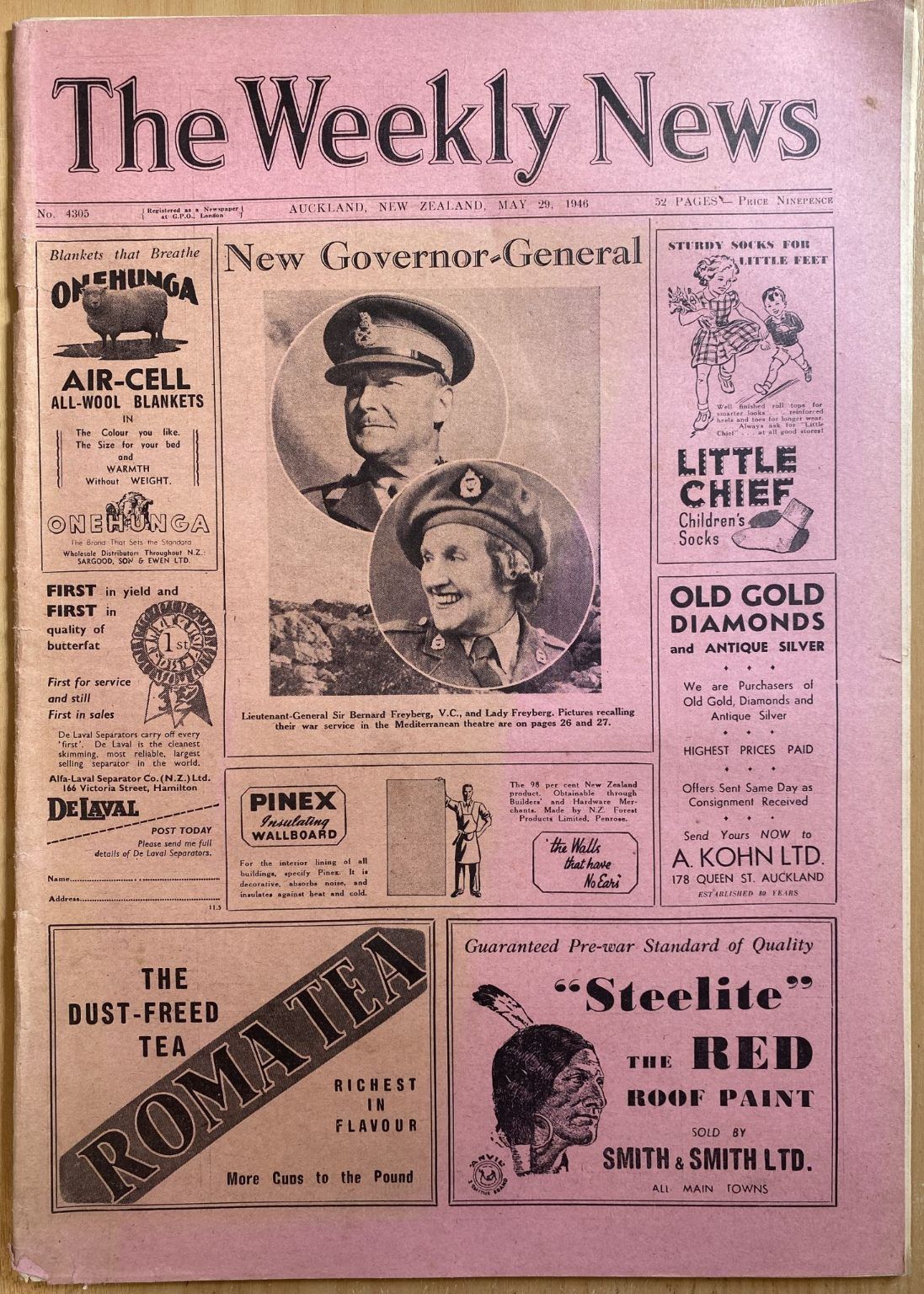 OLD NEWSPAPER: The Weekly News - No. 4305, 29 May 1946