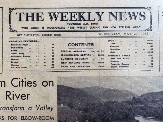 OLD NEWSPAPER: The Weekly News - No. 4305, 29 May 1946