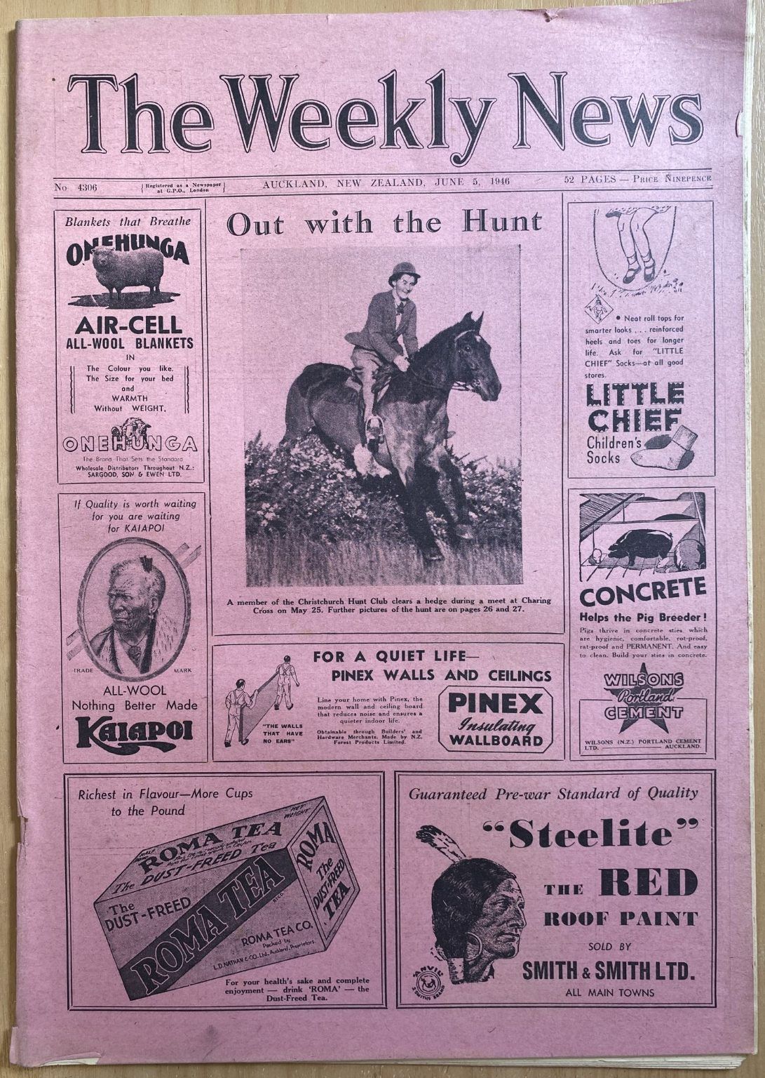 OLD NEWSPAPER: The Weekly News - No. 4306, 5 June 1946