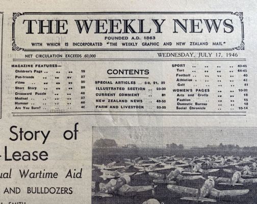 OLD NEWSPAPER: The Weekly News - No. 4312, 17 July 1946