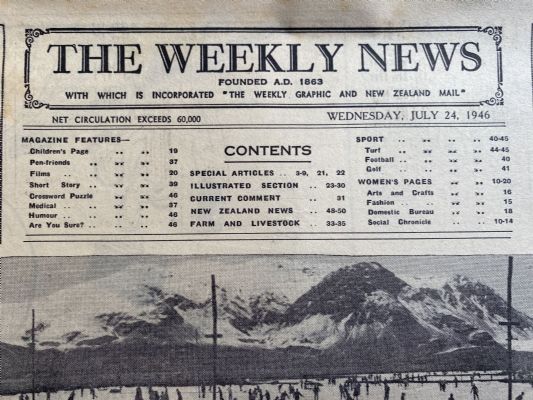 OLD NEWSPAPER: The Weekly News - No. 4313, 24 July 1946