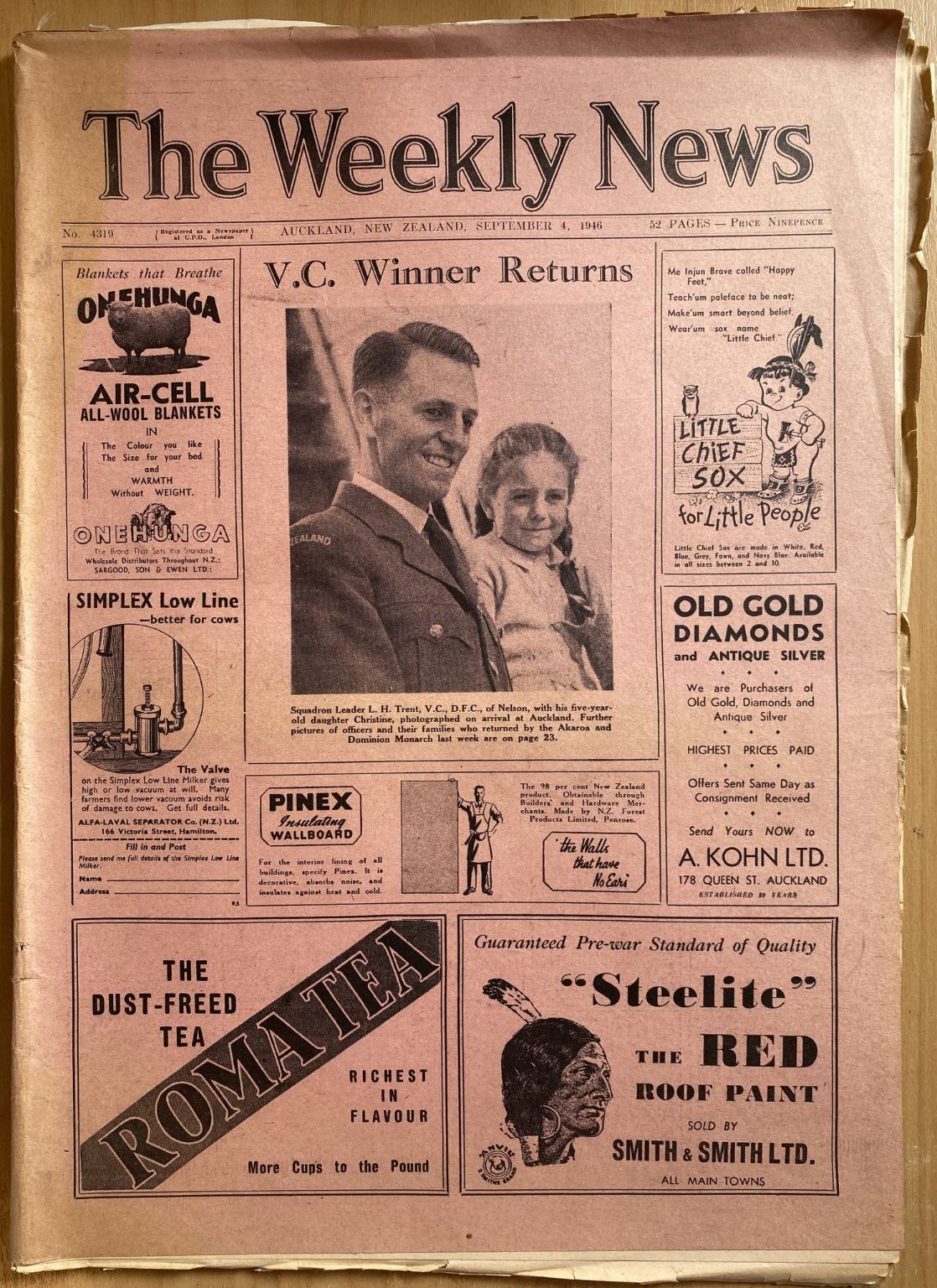 OLD NEWSPAPER: The Weekly News - No. 4319, 4 September 1946