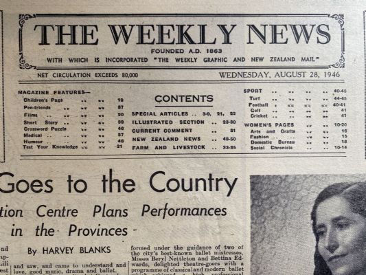 OLD NEWSPAPER: The Weekly News - No. 4318, 28 August 1946