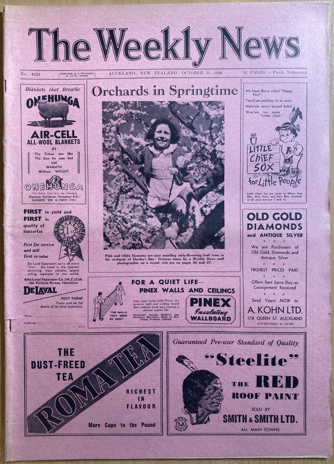 OLD NEWSPAPER: The Weekly News - No. 4323, 2 October 1946