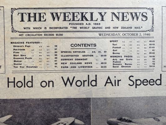 OLD NEWSPAPER: The Weekly News - No. 4323, 2 October 1946