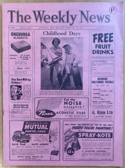 OLD NEWSPAPER: The Weekly News - No. 4969, 18 February 1959