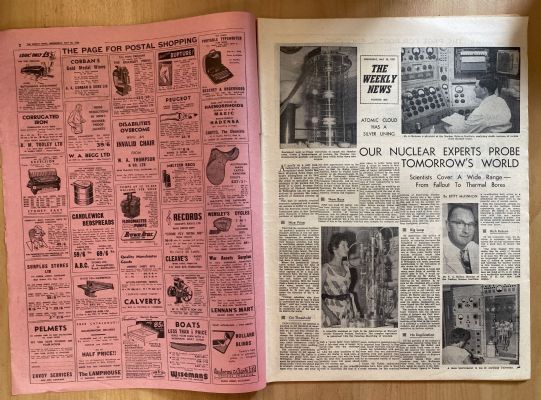 OLD NEWSPAPER: The Weekly News - No. 4982, 20 May 1959