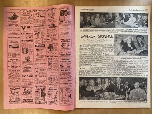OLD NEWSPAPER: The Weekly News - No. 5001, 30 September 1959