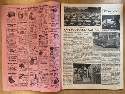 OLD NEWSPAPER: The Weekly News - No. 5002, 7 October 1959