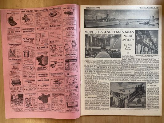 OLD NEWSPAPER: The Weekly News - No. 5008, 18 November 1959