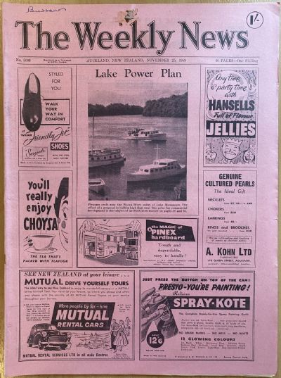OLD NEWSPAPER: The Weekly News - No. 5009, 25 November 1959