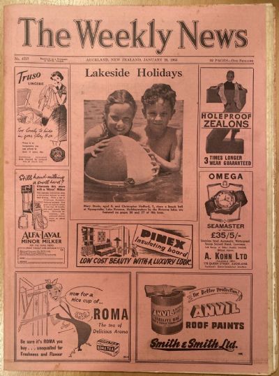 OLD NEWSPAPER: The Weekly News - No. 4757, 26 January 1955