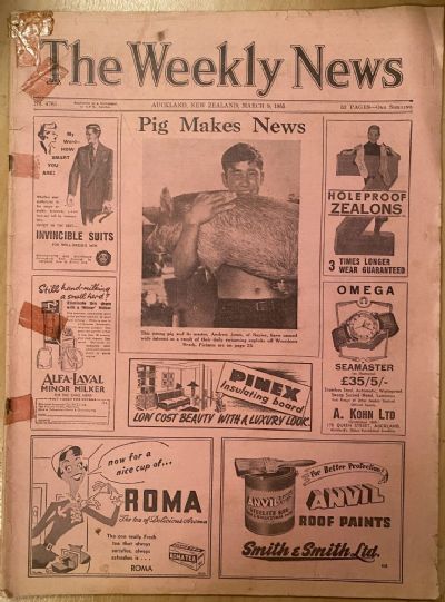 OLD NEWSPAPER: The Weekly News - No. 4763, 9 March 1955