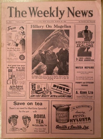 OLD NEWSPAPER: The Weekly News - No. 4765, 23 March 1955