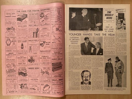OLD NEWSPAPER: The Weekly News - No. 4768, 13 April 1955