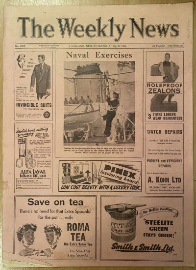 OLD NEWSPAPER: The Weekly News - No. 4767, 6 April 1955