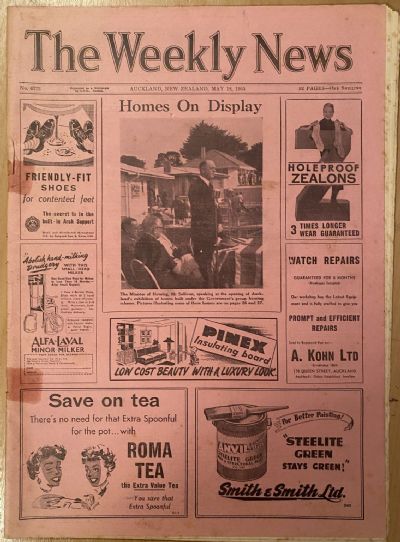 OLD NEWSPAPER: The Weekly News - No. 4773, 18 May 1955