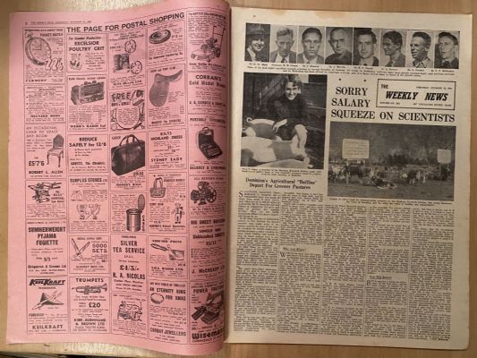 OLD NEWSPAPER: The Weekly News - No. 4801, 30 November 1955