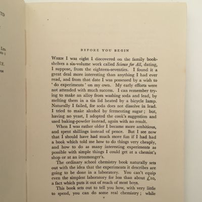 The Young Chemist : A Practical Book