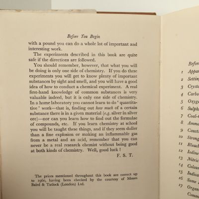 The Young Chemist : A Practical Book