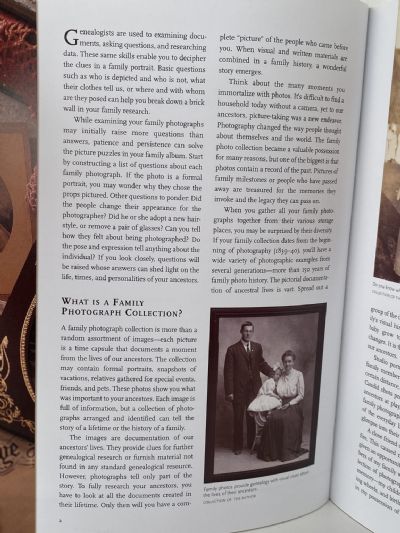 UNCOVERING YOUR ANCESTRY THROUGH FAMILY PHOTOGRAPHS: Second Edition