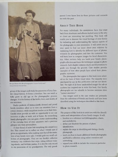 UNCOVERING YOUR ANCESTRY THROUGH FAMILY PHOTOGRAPHS: Second Edition