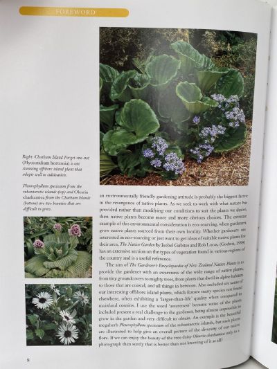 THE GARDNER'S ENCYCLOPAEDIA OF NEW ZEALAND NATIVE PLANTS