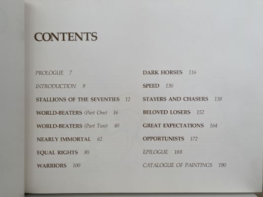 DECADE OF CHAMPIONS: The Greatest Years In The History of Thoroughbred Racing 1970-1980