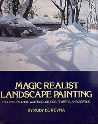 MAGIC REALIST LANDSCAPE PAINTING 