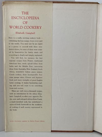 THE ENCYCLOPEDIA OF WORLD COOKERY