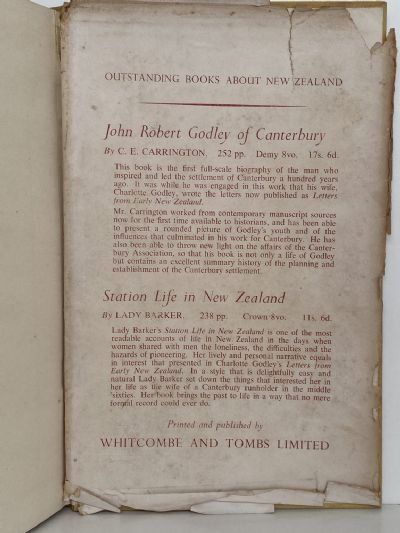 LETTERS FROM EARLY NEW ZEALAND