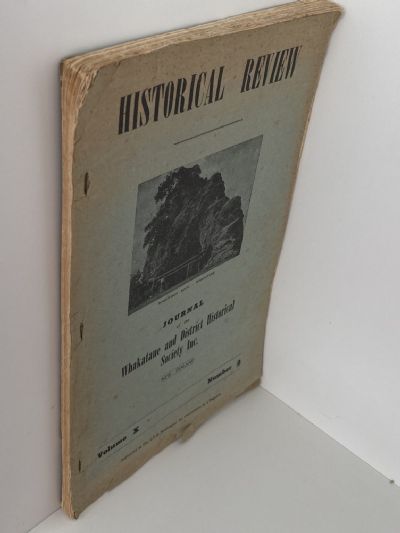 HISTORICAL REVIEW: Whakatane and District Historical Society - Vol. X, Number 2