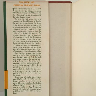 Evolution and Christian Thought Today