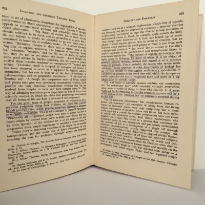 Evolution and Christian Thought Today