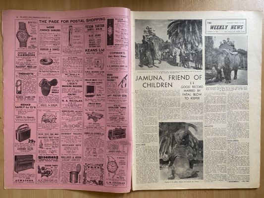 OLD NEWSPAPER: The Weekly News - No. 4735, 25 August 1954