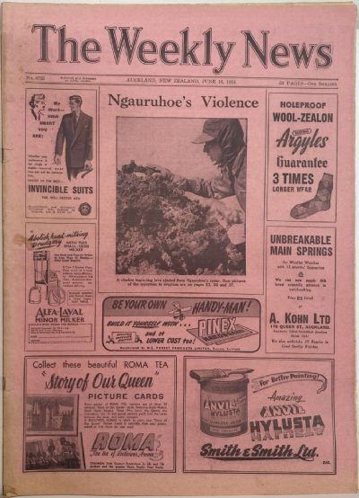OLD NEWSPAPER: The Weekly News - No. 4725, 16 June 1954