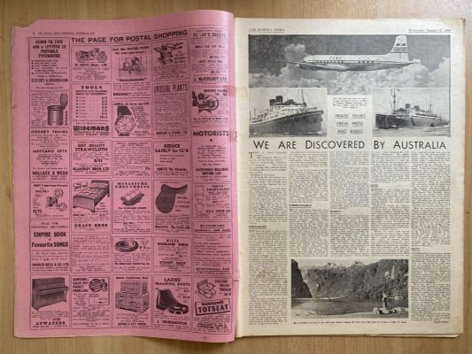 OLD NEWSPAPER: The Weekly News - No. 4744, 27 October 1954