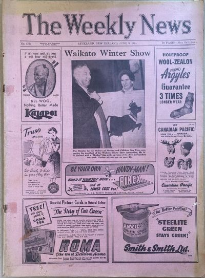 OLD NEWSPAPER: The Weekly News - No. 4724, 9 June 1954