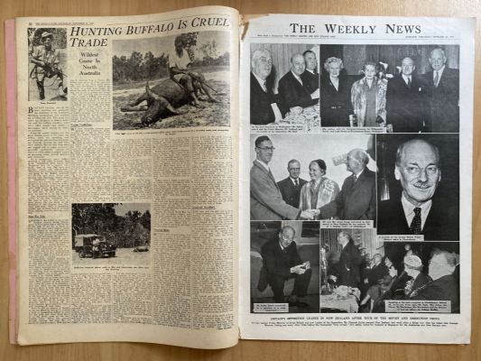 OLD NEWSPAPER: The Weekly News - No. 4739, 22 September 1954