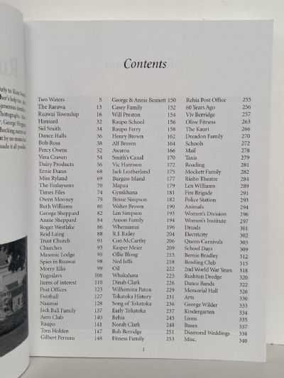 MEMORIES OF RUAWAI, TOKATOKA AND REHIA