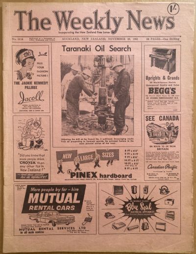 OLD NEWSPAPER: The Weekly News - No. 5114, 29 November 1961
