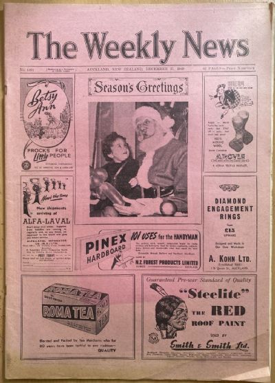 OLD NEWSPAPER: The Weekly News - No. 4491, 21 December 1949