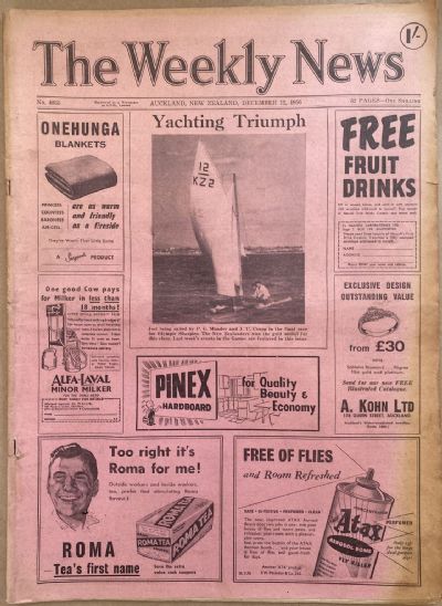 OLD NEWSPAPER: The Weekly News - No. 4855, 12 December 1956