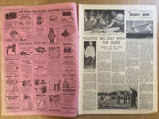 OLD NEWSPAPER: The Weekly News - No. 4855, 12 December 1956