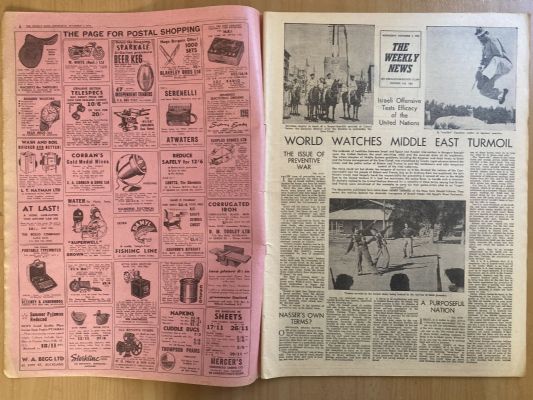 OLD NEWSPAPER: The Weekly News - No. 4850, 7 November 1956